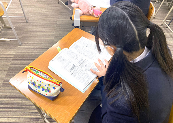 中学生コースの授業風景